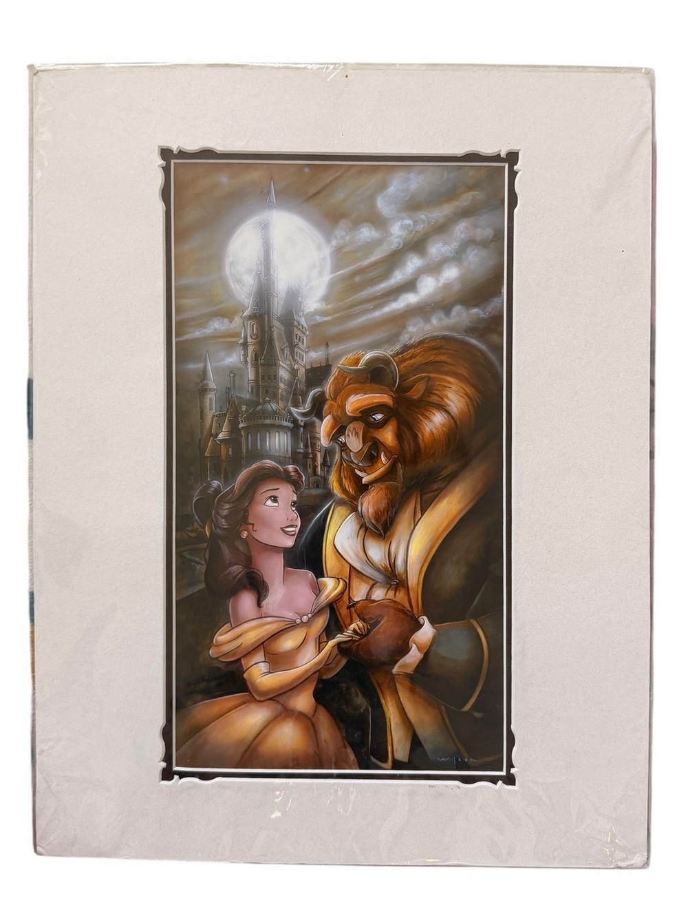 Disney Parks  Beauty And The Beast Print By Darren Wilson